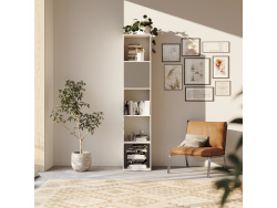SMARTBett Shelf + 1 door in different colors - Shelf White + 1 Door Anthracite
