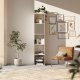 SMARTBett Shelf + 1 door in different colors - Shelf White + 1 Door Anthracite