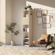 SMARTBett Shelf + 1 door in different colors - Shelf White + 1 Door Wild Oak