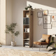 SMARTBett Shelf + 1 door in different colors - Shelf Oak Sonoma + 1 Door Anthracite High Gloss