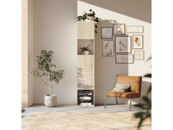 SMARTBett Regal + 3 Türen in verschiedenen Farben - Regal Weiss + 3 Türen Eiche Sonoma