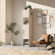 SMARTBett Shelf + 3 doors in different colors - Shelf White + 3 Doors Concrete