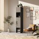 SMARTBett Shelf + 3 doors in different colors - Shelf Anthracite + 3 Doors Anthracite