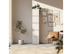 SMARTBett Shelf + 5 doors in different colors - Shelf Anthracite + 5 Doors White