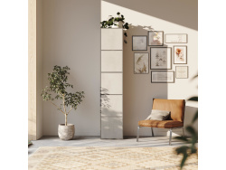 SMARTBett Shelf + 5 doors in different colors - Shelf Anthracite + 5 Doors Concrete