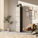 SMARTBett Shelf + 5 doors in different colors - Shelf Anthracite + 5 Doors Concrete