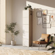 SMARTBett Shelf + 5 doors in different colors - Shelf Oak Sonoma + 5 Doors White