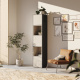 SMARTBett Shelf + 3 doors and 2 cubes in different colors - Shelf Anthracite + 3 Doors and 2 Cubes Concrete