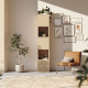 SMARTBett Shelf + 3 doors and 2 cubes in different colors - Shelf Wild Oak + 3 Doors and 2 Cubes Wild Oak