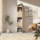 SMARTBett Shelf + 2 doors and 3 cubes in different colors - Shelf White + 2 Doors and 3 Cubes Wild Oak