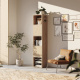 SMARTBett Shelf + 2 doors and 3 cubes in different colors - Shelf Wild Oak + 2 Doors and 3 Cubes Wild Oak