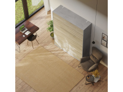 SMARTBett Wohnwand Set mit Schrankbett Standard 140x200 Vertikal + 2 x100-Schränke in verschiedenen Farben