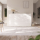 SMARTBett Schrankbett Classic 100x200cm Horizontal Weiss