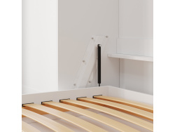 SMARTBett Murphy  Bed  Classic 100x200cm Vertical White