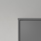 SMARTBett Wohnwand Set mit Schrankbett Standard 140x200 Vertikal + 2 x100-Schränke Anthrazit/Anthrazit