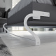 SMARTBett Wohnwand Set mit Schrankbett Standard 140x200 Vertikal + 2 x100-Schränke Anthrazit/Anthrazit