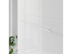 SMARTBett wall unit set with wall bed standard 140x200 vertical+ 2x100 cupboards in different colors Oak Sonoma/ White high gloss