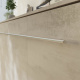 SMARTBett Murphy Bed Standard 90x200cm Horizontal Concrete/Concrete with Gas Springs