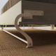 SMARTBett Murphy Bed Standard 140x200cm Vertical Concrete/Concrete with Gas Springs
