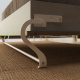 SMARTBett Murphy Bed Standard 140x200cm Vertical Concrete/White Oak with Gas Springs
