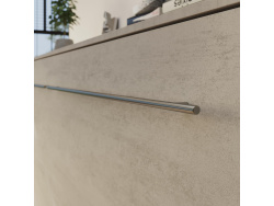 Aktion Neu!!! SMARTBett Schrankbett Standard Komfort 140x200 Horizontal Beton/Beton mit Gasdruckfedern