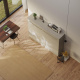 Aktion Neu!!! SMARTBett Schrankbett Standard Komfort 140x200 Horizontal Beton/Beton mit Gasdruckfedern