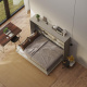 Aktion Neu!!! SMARTBett Schrankbett Standard Komfort 140x200 Horizontal Beton/Beton mit Gasdruckfedern