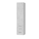SMARTBett Schrank Kleiderschrank 50cm Beton/Beton