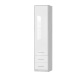 SMARTBett Schrank Kleiderschrank 50cm Beton/Weiss Hochglanz