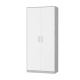 SMARTBett Schrank Kleiderschrank Aktenschrank 100cm 2-türig Beton/Weiss