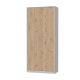SMARTBett Schrank Kleiderschrank Aktenschrank 100cm 2-türig Beton/Wildeiche
