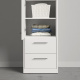 AKTION! NEU!!! SMARTBett Schrank Kleiderschrank 1-türig zum 160-Schrankbett in Weiß