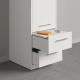 AKTION! NEU!!! SMARTBett Schrank Kleiderschrank 1-türig zum 160-Schrankbett in Weiß