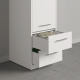 AKTION! NEU!!! SMARTBett Schrank Kleiderschrank 1-türig zum 160-Schrankbett in Weiß