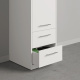 AKTION! NEU!!! SMARTBett Schrank Kleiderschrank 1-türig zum 160-Schrankbett in Weiß