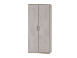 SMARTBett wardrobe 2 doors for the 160 wall bed in oak...