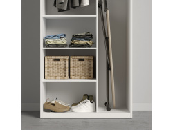 AKTION! NEU!!! SMARTBett Schrank Kleiderschrank 2-türig Tiefe 55  cm  Weiß
