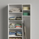 AKTION! NEU!!! SMARTBett Schrank Kleiderschrank 2-türig Tiefe 55  cm  Weiß