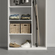 AKTION! NEU!!! SMARTBett Schrank Kleiderschrank 2-türig Tiefe 55  cm  Weiß