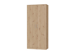 SMARTBett wardrobe wardrobe 2 doors for the 160 wall bed in wild oak