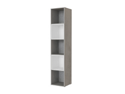 SMARTBett Regal + 2 Würfel in verschiedenen Farben Regal Beton + 2 Würfel Weiss