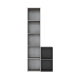 SMARTBett shelf + 2 cubes in different colors - Shelf Concrete + 2 Cubes Anthracite