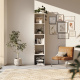 SMARTBett shelf + 2 cubes in different colors - Shelf Concrete + 2 Cubes Concrete