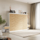 SMARTBett Set 140-Schrankbett Horizontal CLASSIC mit 2 Nachtkonsolen