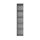 SMARTBett Shelf + 1 door in different colors - Shelf Concrete + 1 Door Anthracite