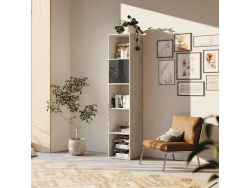 SMARTBett Regal + 1 Tür in verschiedenen Farben Regal Beton + 1 Tür Anthrazit Hochglanz