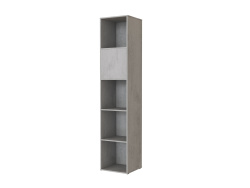 SMARTBett Regal + 1 Tür in verschiedenen Farben Regal Beton + 1 Tür Beton
