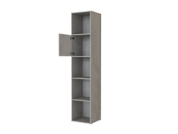 SMARTBett Regal + 1 Tür in verschiedenen Farben Regal Beton + 1 Tür Beton