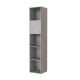 SMARTBett Regal + 1 Tür in verschiedenen Farben Regal Beton + 1 Tür Beton