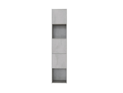 SMARTBett Regal + 3 Türen in verschiedenen Farben Regal Beton + 3 Türen Beton